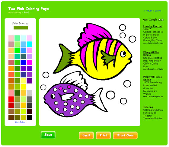 Online Coloring Games